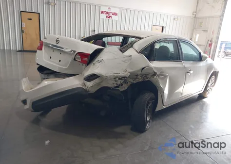 2016 Nissan Sentra S z USA, uszkodzony, nr VIN 3N1AB7APXGY274294